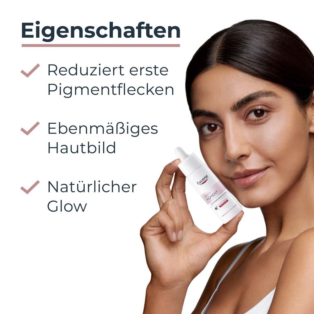 Eucerin Anti-Pigment Serum mit Thiamidol® und Hyaluronsäure, Teint perfektionierend gegen Pigmentflecken