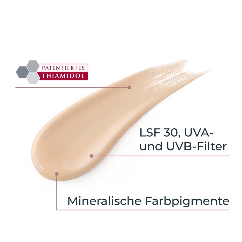 Eucerin Anti-Pigment Tagescreme mit Thiamidol®, schnell einziehende, getönte Antipigmentcreme mit LSF 30, hell