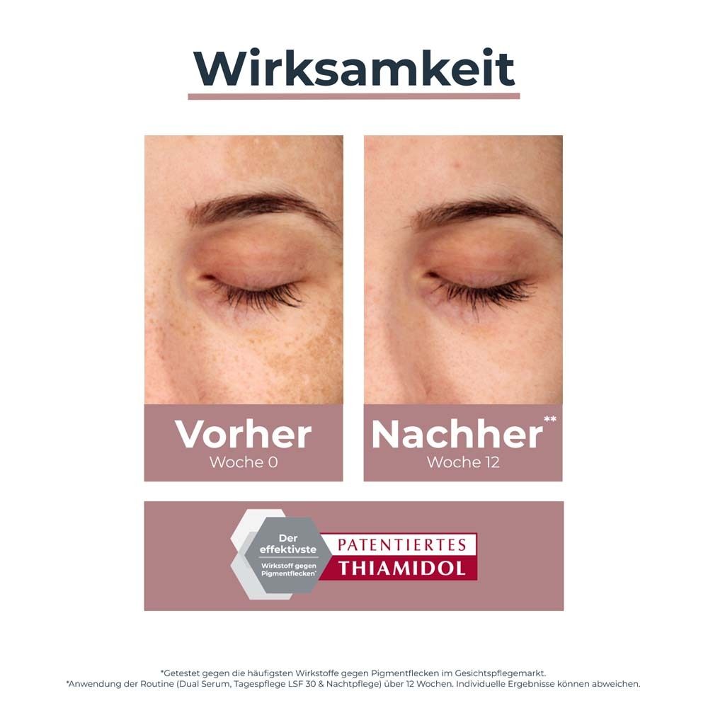 Eucerin Anti-Pigment Tagescreme mit Thiamidol®, schnell einziehende, getönte Antipigmentcreme mit LSF 30, hell