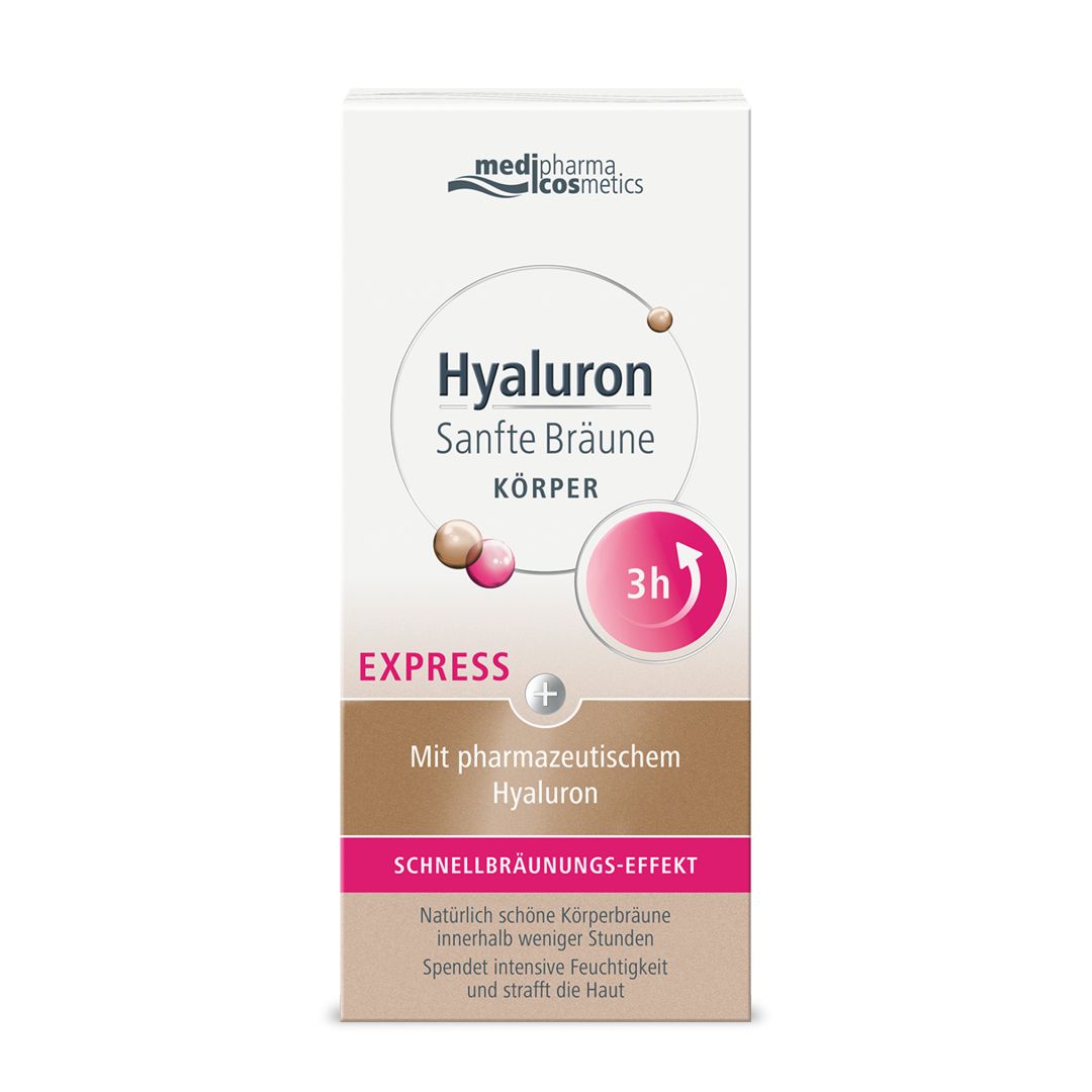 medipharma cosmetics Hyaluron Sanfte Bräune Express Körper