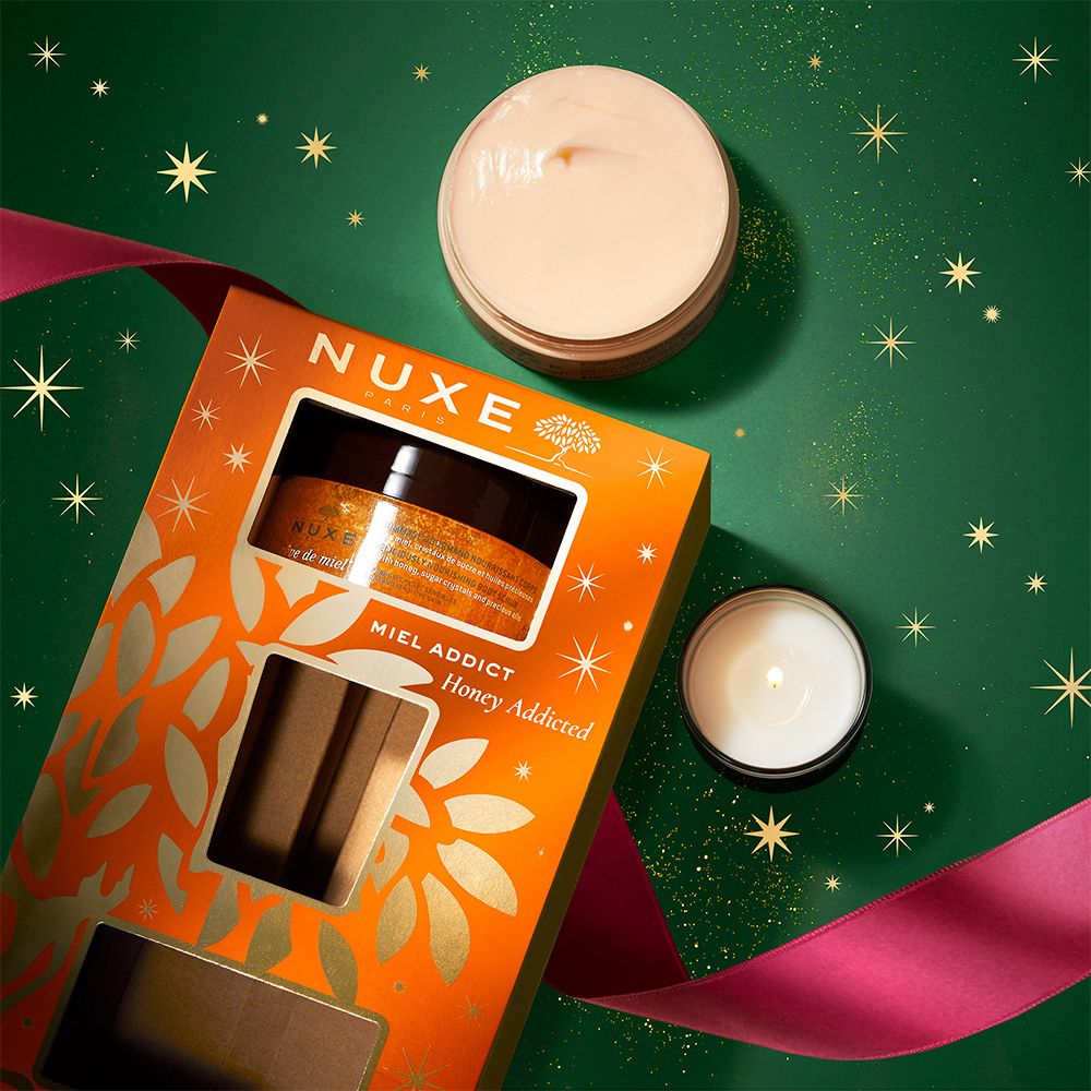 NUXE Geschenkset Rêve de Miel® Körperpeeling + reichhaltige Körpercreme bei sehr trockener Haut