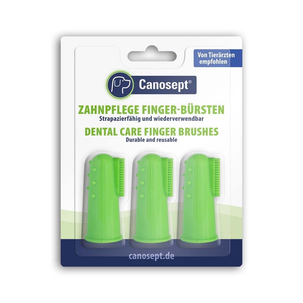 Canosept® Zahnpflege Finger-Bürste für Hunde
