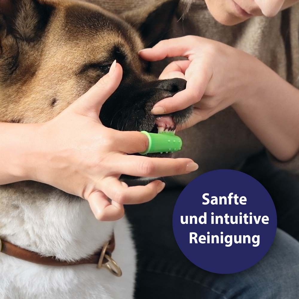 Canosept® Zahnpflege Finger-Bürste für Hunde