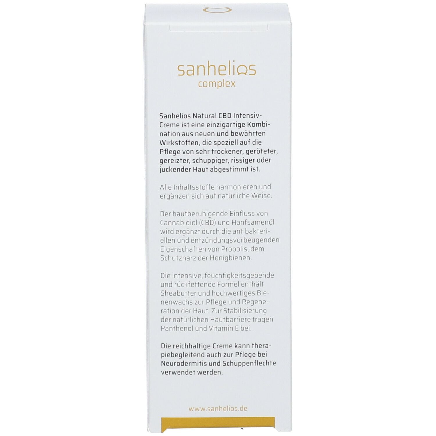 sanhelios® Natural CBD Intensive-Creme