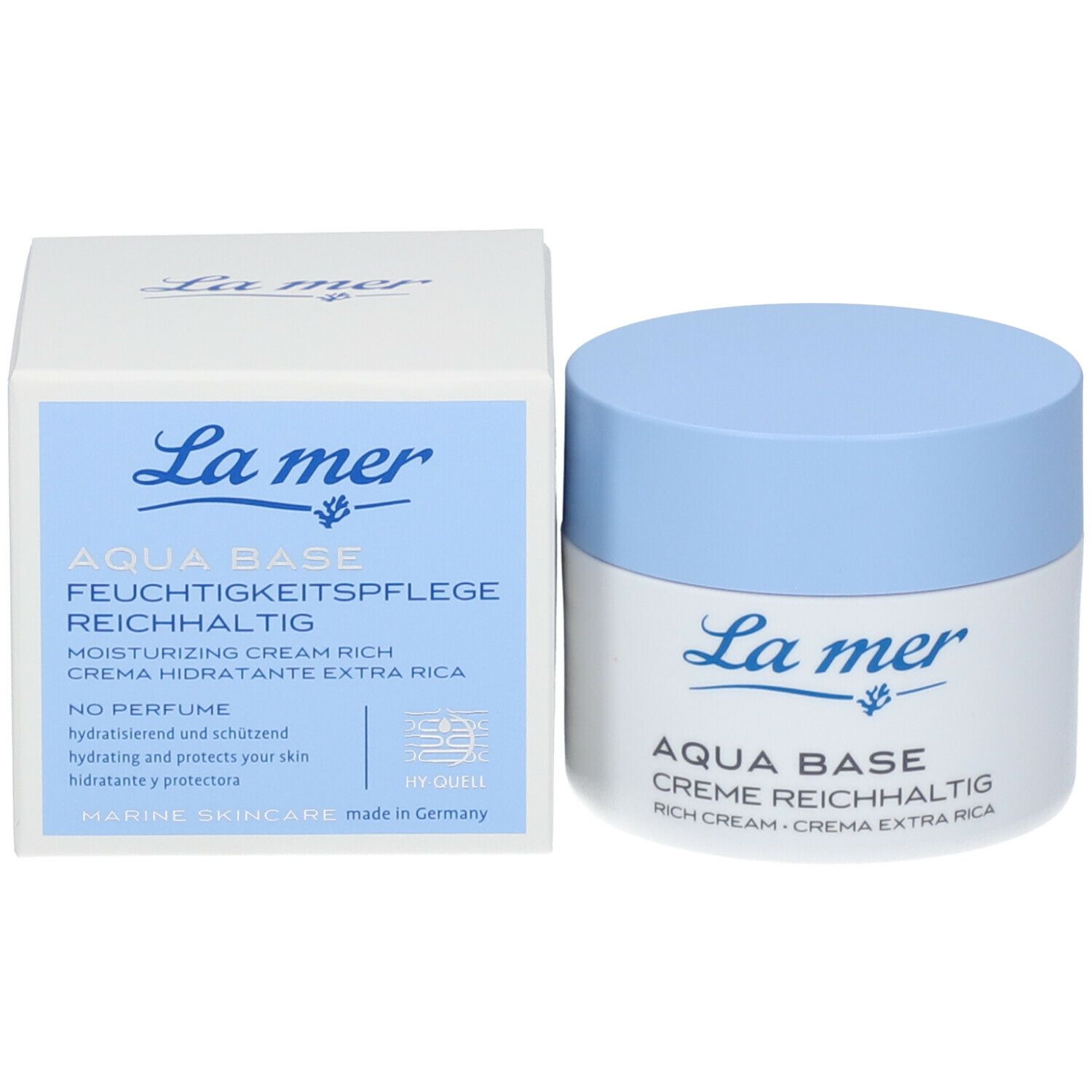 La mer AQUA BASE FEUCHTIGKEITSCREME REICHHALTIG