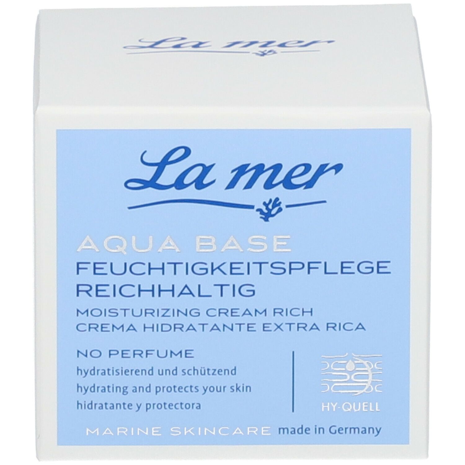 La mer AQUA BASE FEUCHTIGKEITSCREME REICHHALTIG