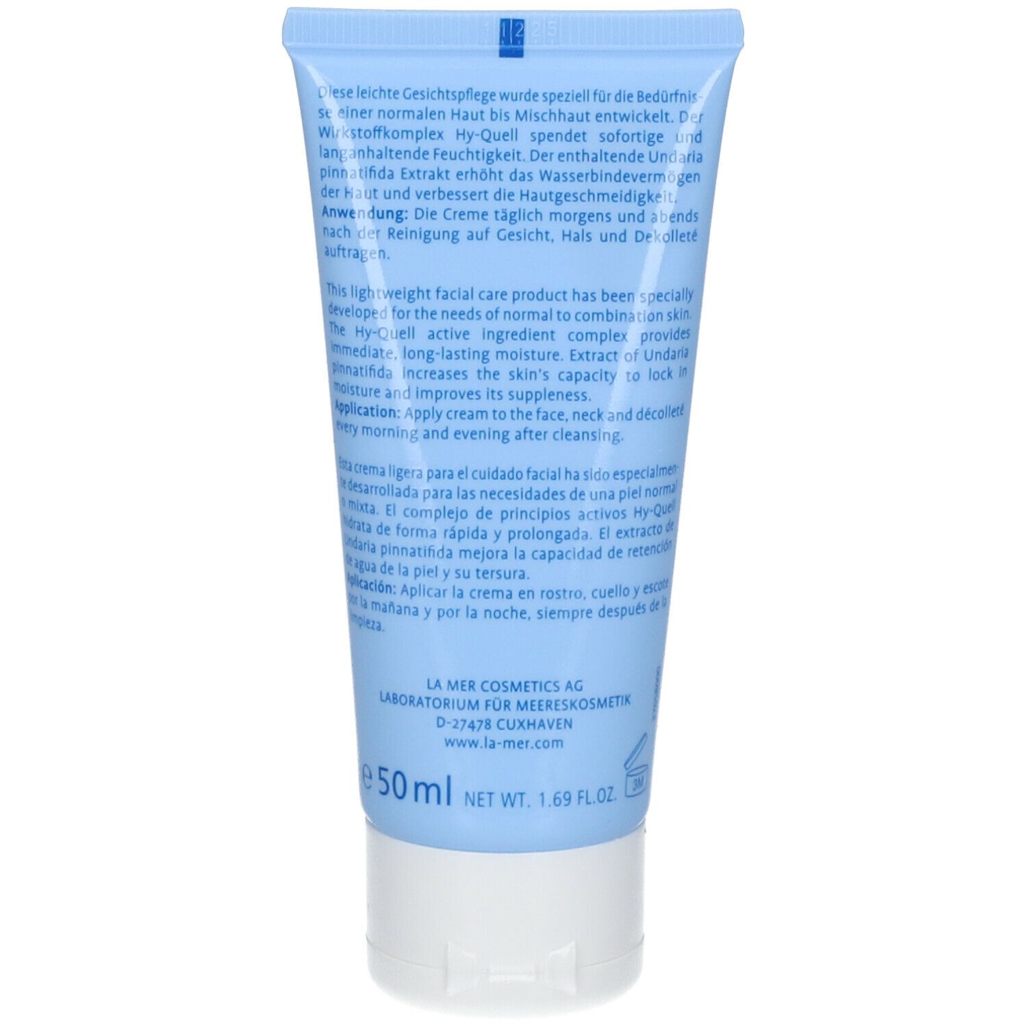 La mer AQUA BASE FEUCHTIGKEITSPFLEGE LEICHT