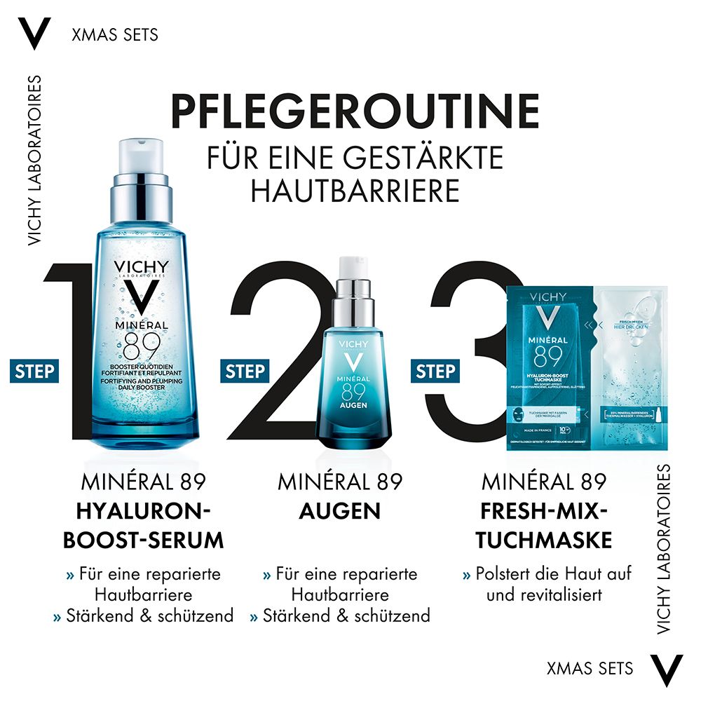 Vichy Minéral 89 Pflege-Set Hyaluron Booster