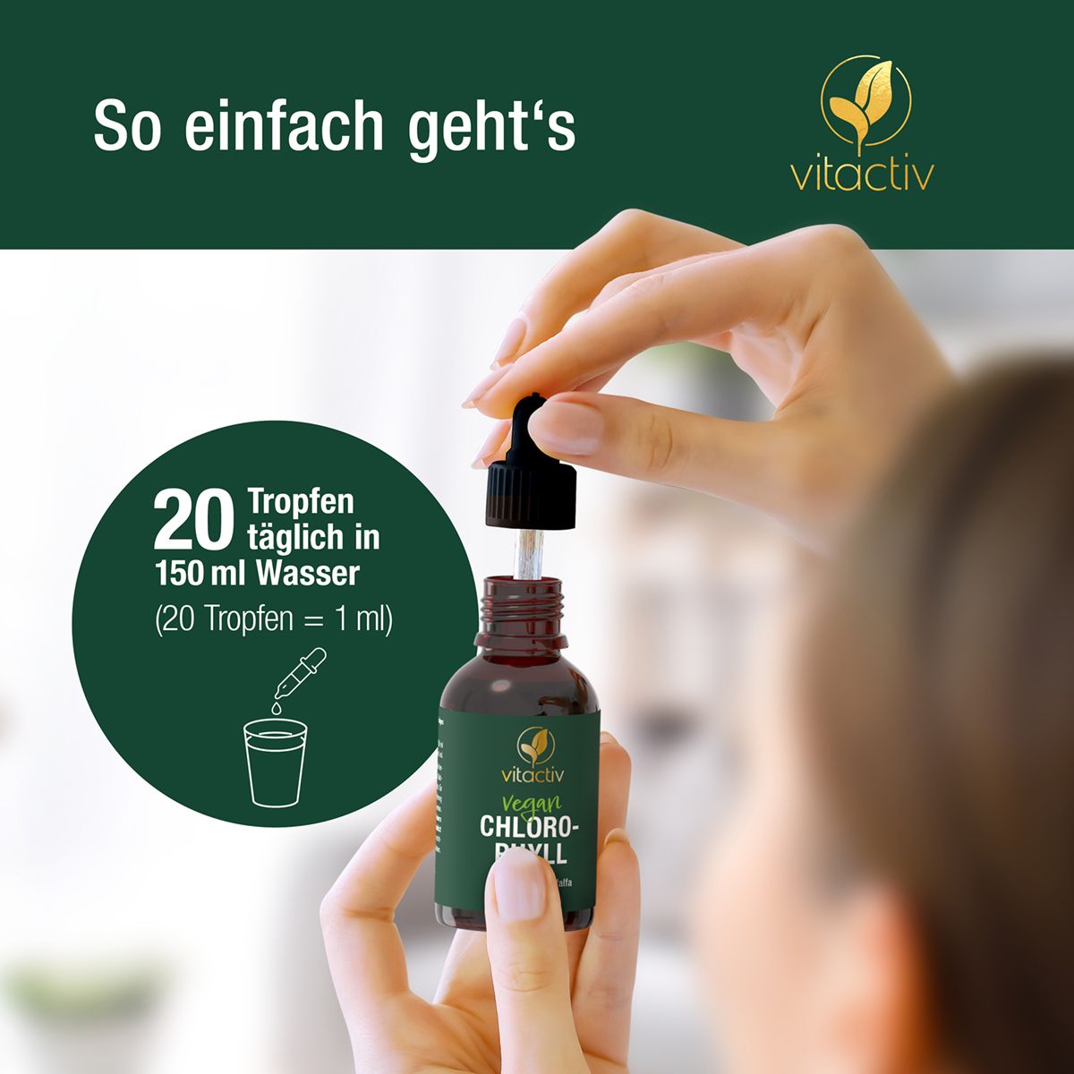 Vitactiv Chlorophyll Folsäure +