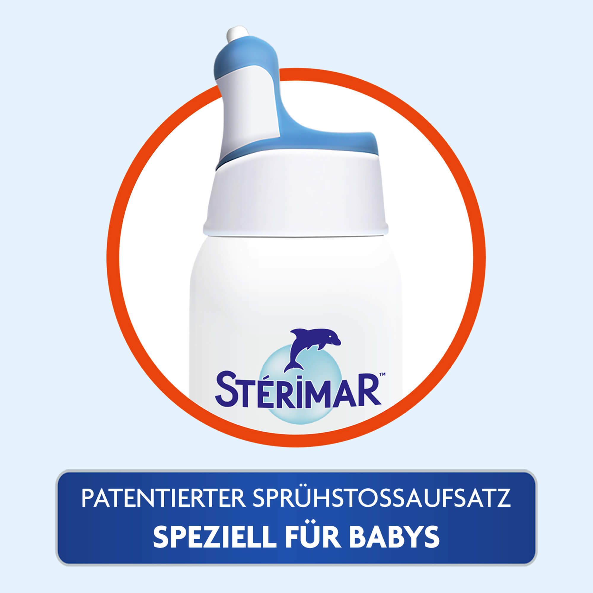 STERIMAR® Verstopfte Nase Baby 2in1 Nasenspray & Spülung