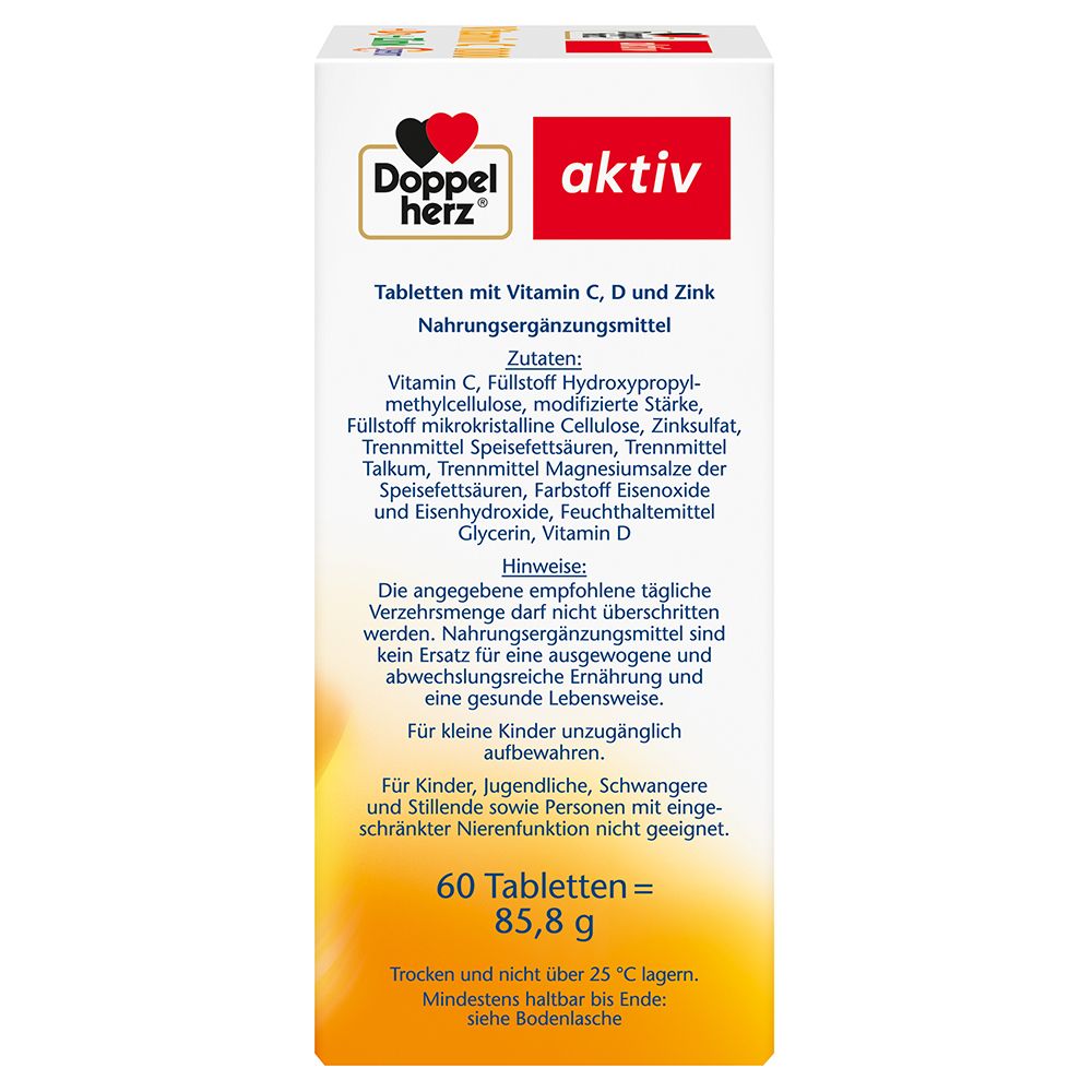 Doppelherz® Vitamin C 1000 + Vitamin D