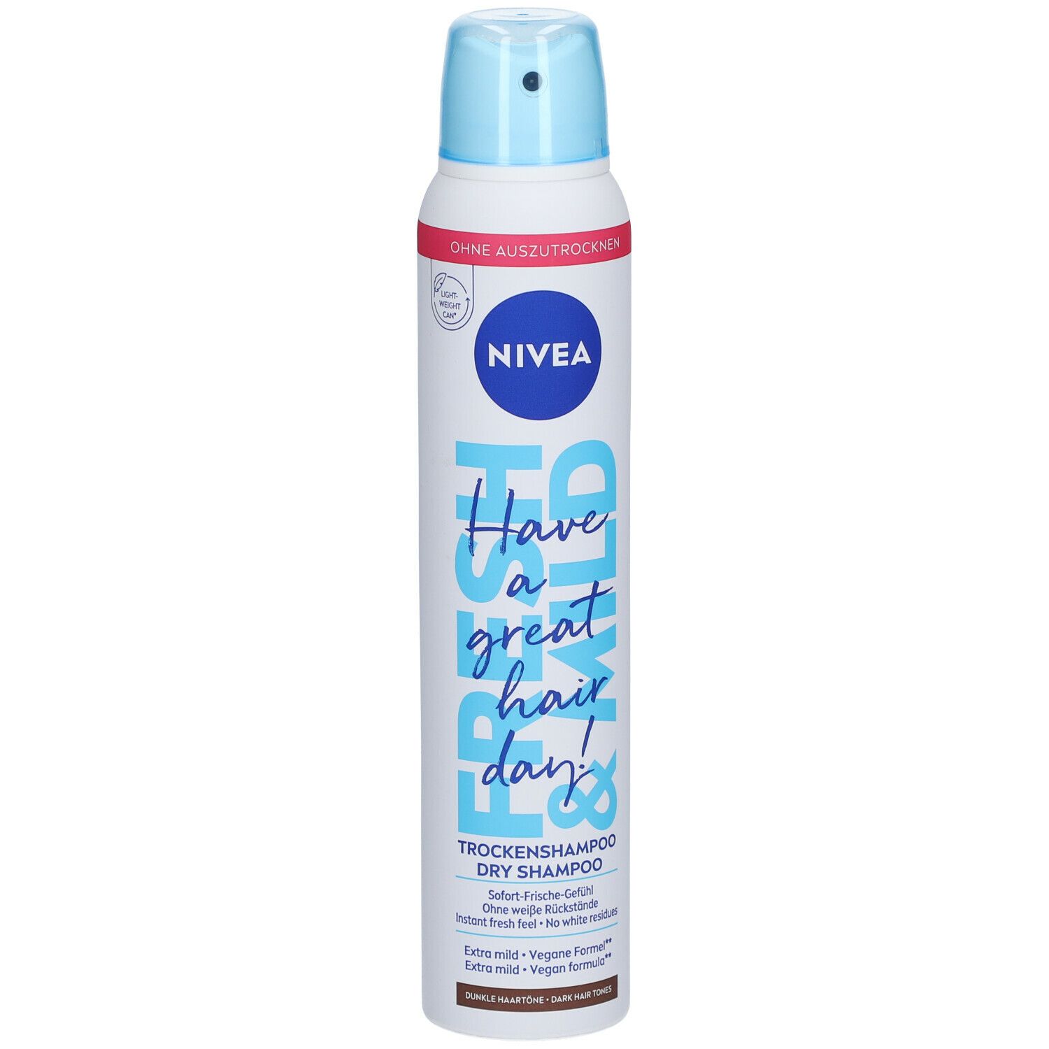 NIVEA® Trockenshampoo Fresh & Mild Dunkle Haartöne