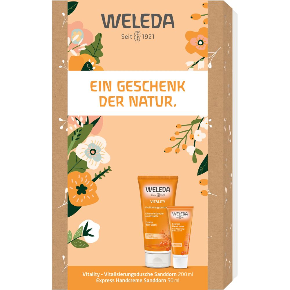 Weleda Ein Geschenk der Natur Geschenkset Sanddorn
