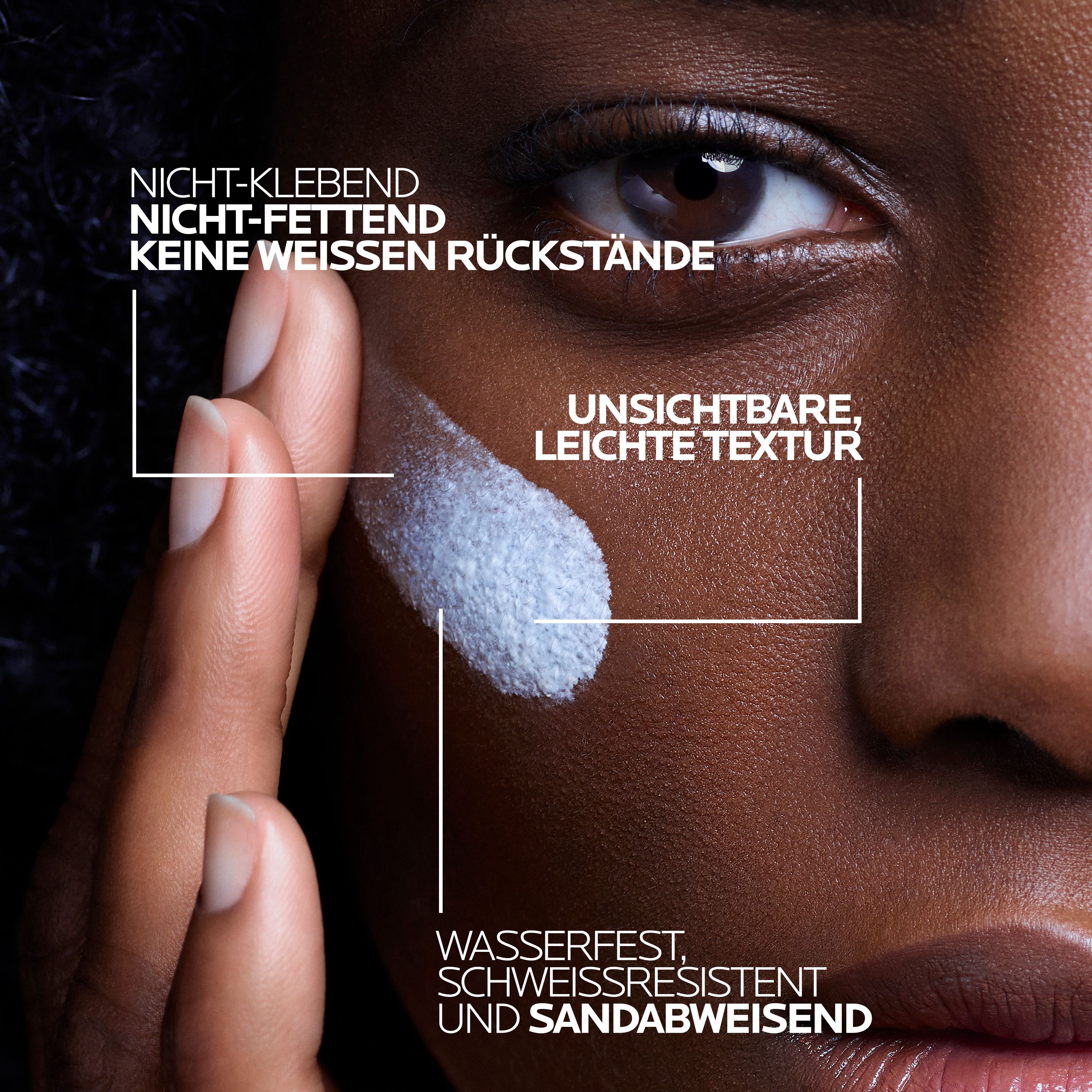 La Roche Posay Anthelios Invisible Fluid UVMune 400 LSF 50+: Sonnencreme für das Gesicht für zu Sonnenallergie neigende und empfindliche Haut