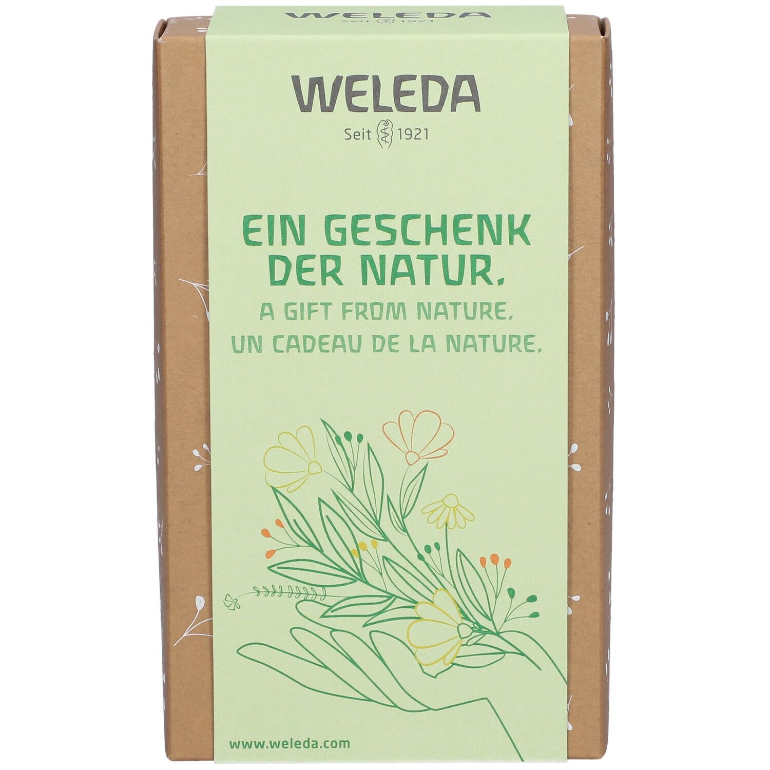 Weleda Ein Geschenk der Natur Geschenkset Aroma Shower Energy + Express Handcreme Sanddorn