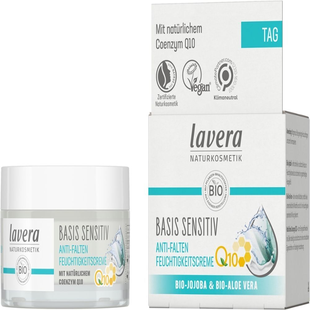 lavera BASIS SENSITIV ANTI-FALTEN FEUCHTIGKEITSCREME