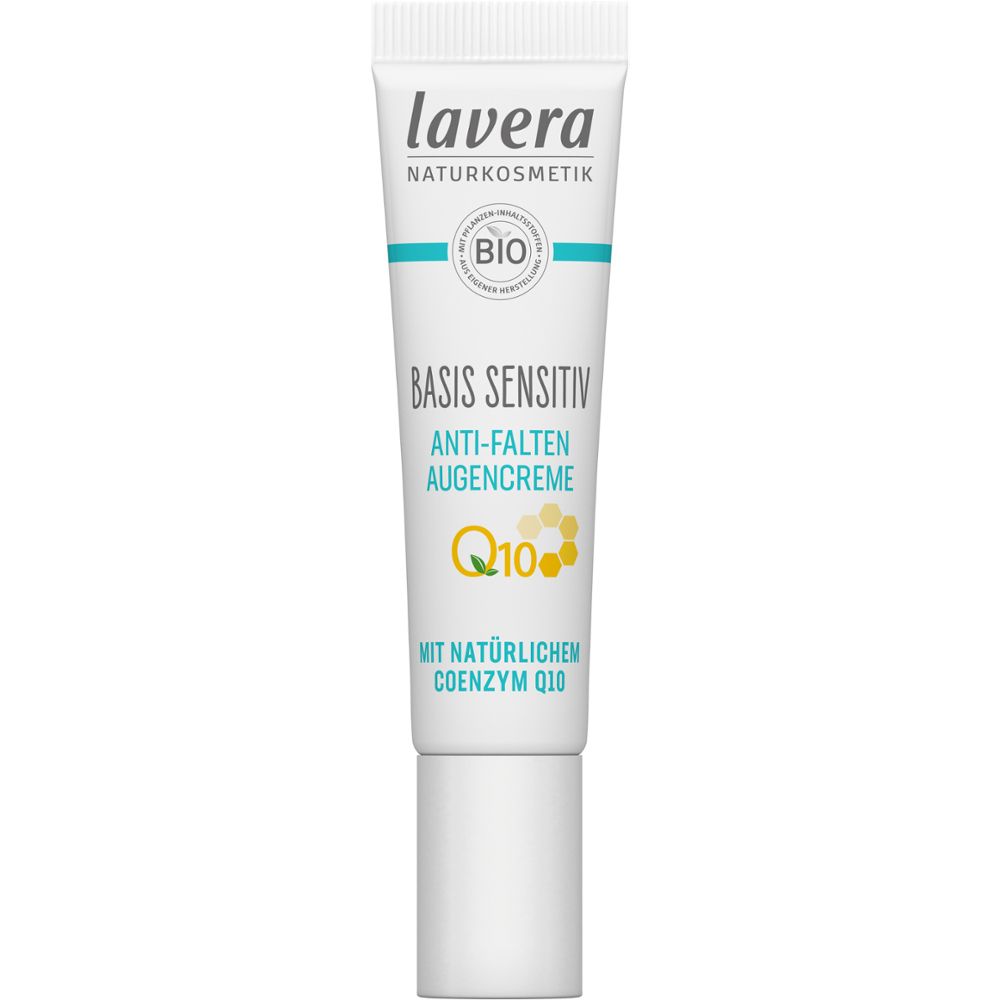 lavera basis sensitv Anti-Aging Augencreme Q10