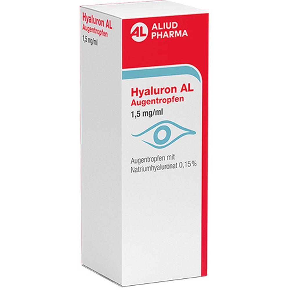 Hyaluron AL Augentropfen 1,5 mg/ml bei trockenen Augen