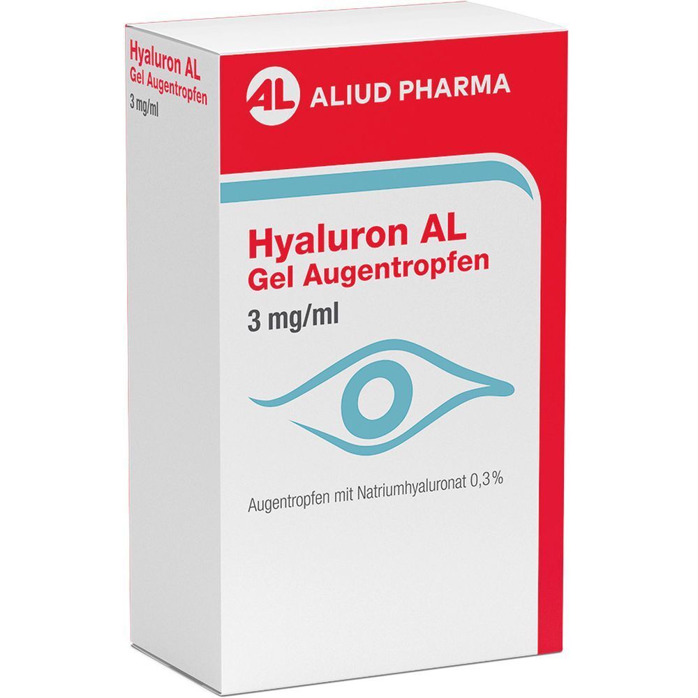 Hyaluron AL Gel Augentropfen 3 mg /ml bei sehr trockenen Augen