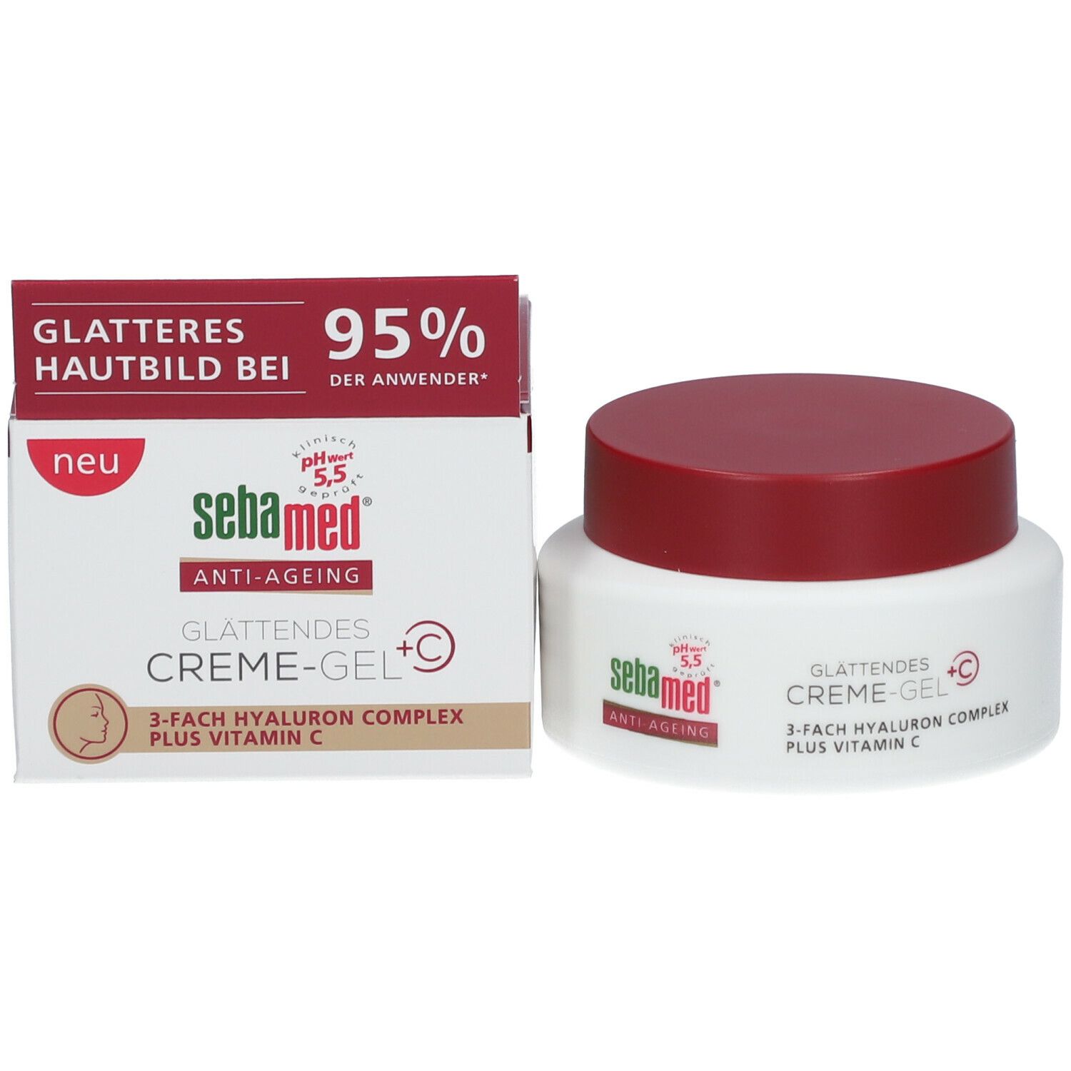 sebamed® ANTI-AGEING GLÄTTENDES CREME-GEL