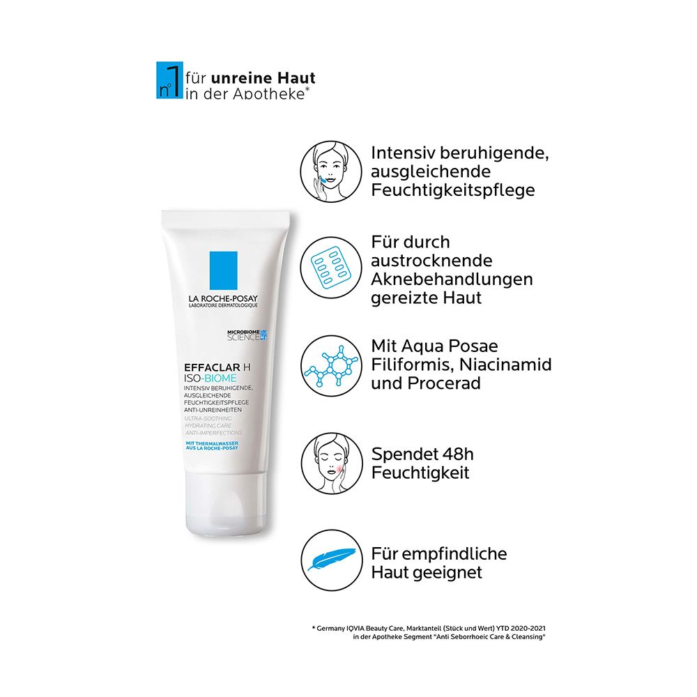 La Roche Posay EFFACLAR H ISO-BIOME Feuchtigkeitspflege