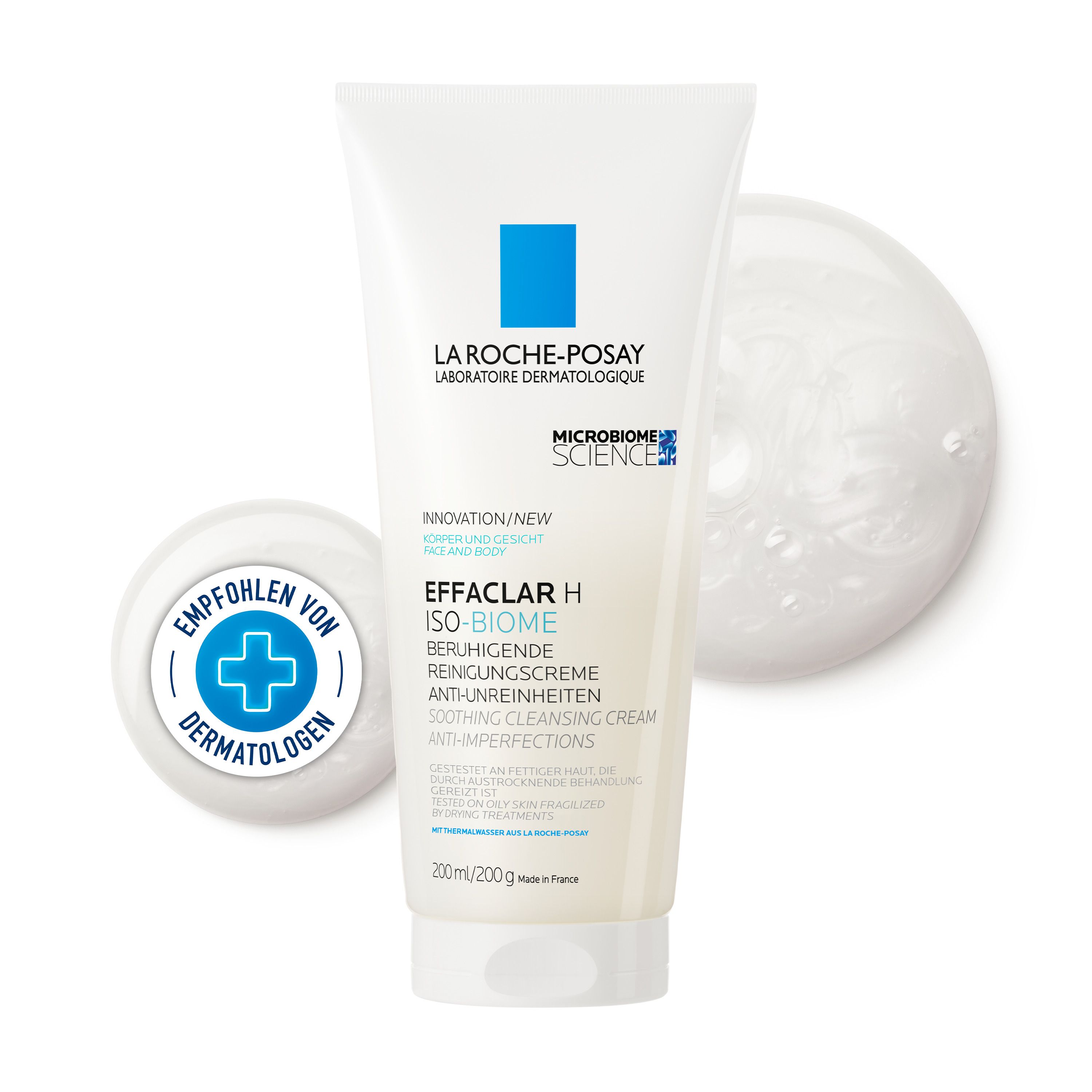 La Roche Posay EFFACLAR H ISO-BIOME Reinigungscreme für das Gesicht