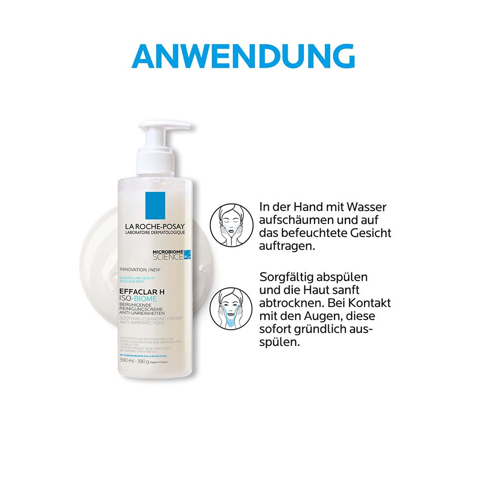 La Roche Posay Effaclar H Iso-Biome Reinigungscreme