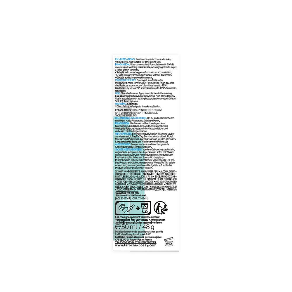 La Roche Posay Effaclar Serum Vorteislgröße