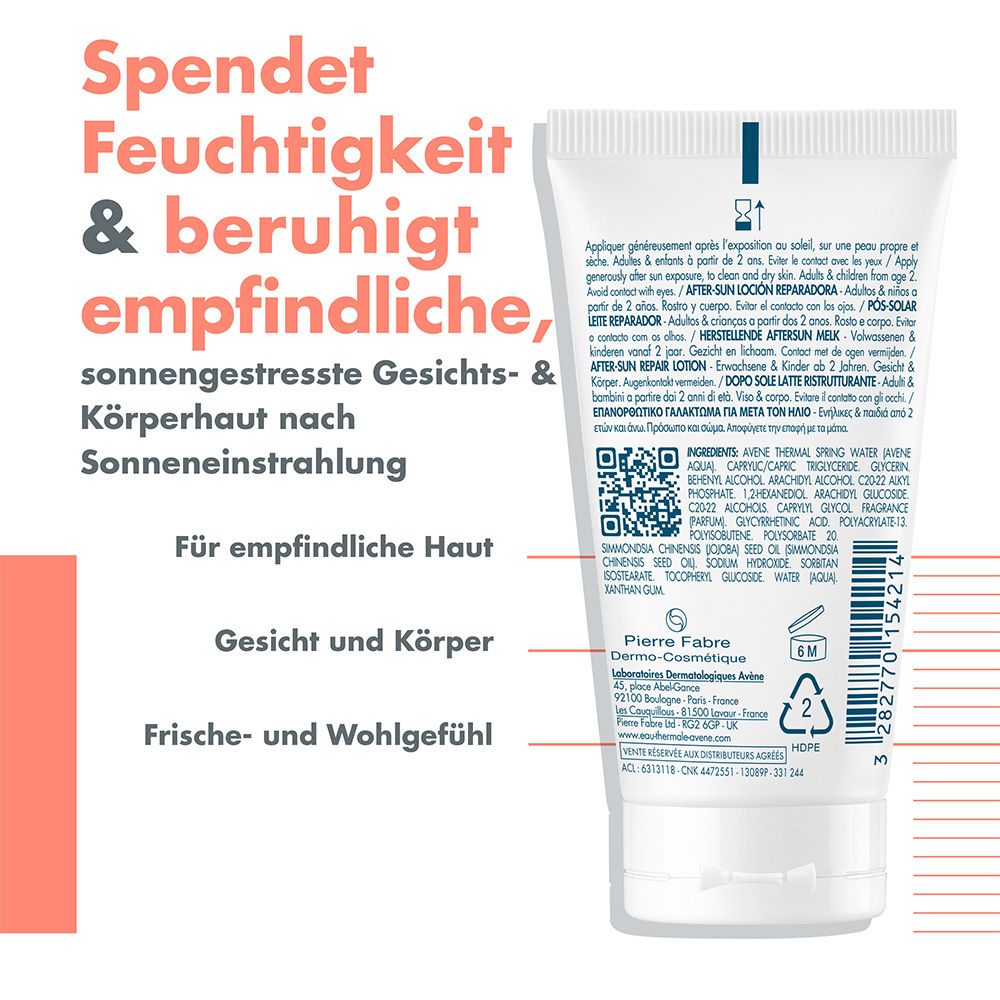 Avène After Sun Repair Lotion - Beruhigende Gel-Lotion für die empfindliche Haut