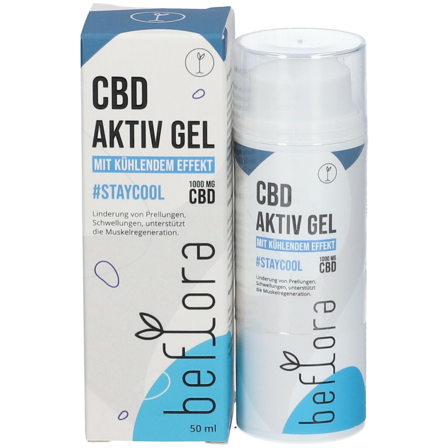 CBD Aktiv Gel mit kühlendem Effekt