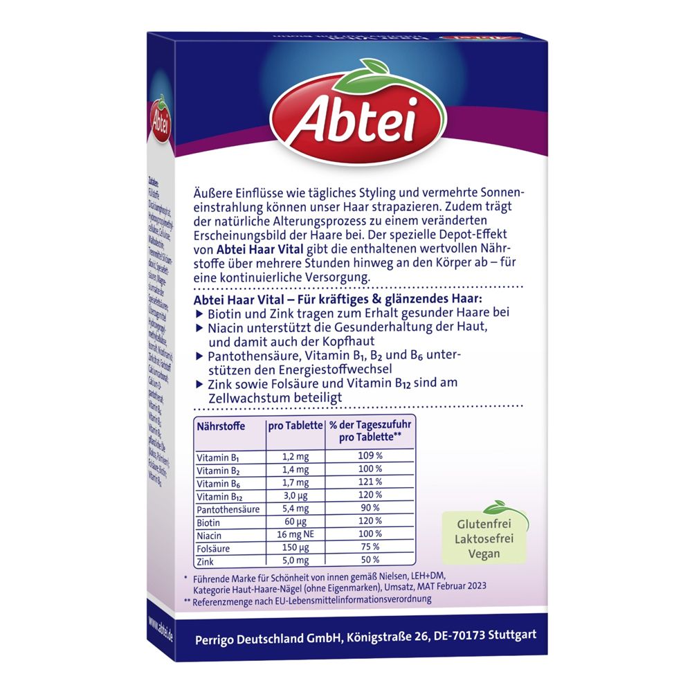 Abtei Haar Vital Intensiv-Kur mit Biotin