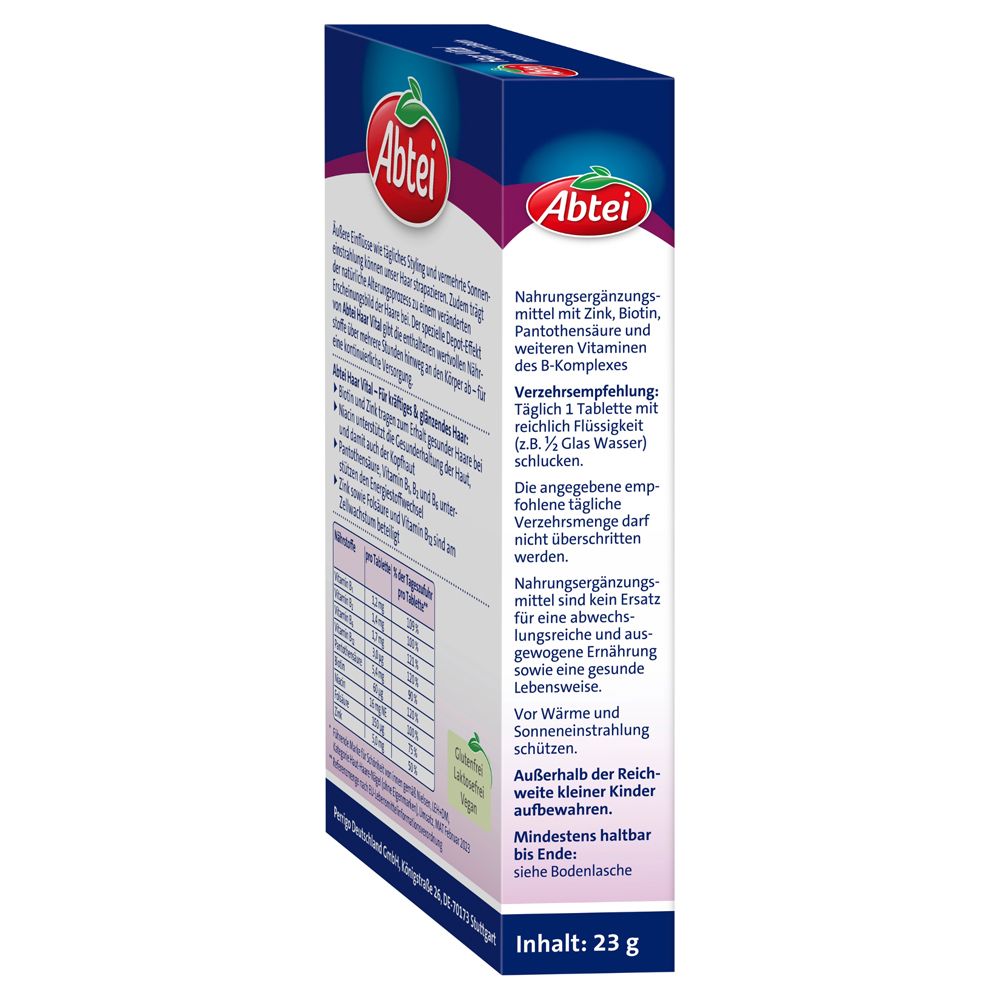 Abtei Haar Vital Intensiv-Kur mit Biotin