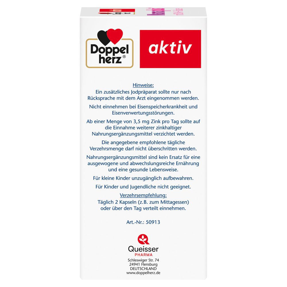 Doppelherz aktiv Mama plus+ mit DHA + Folsäure. 120 Kapseln. Inhaltsstoffe: Fischöl, Vitamine, Mineralstoffe.