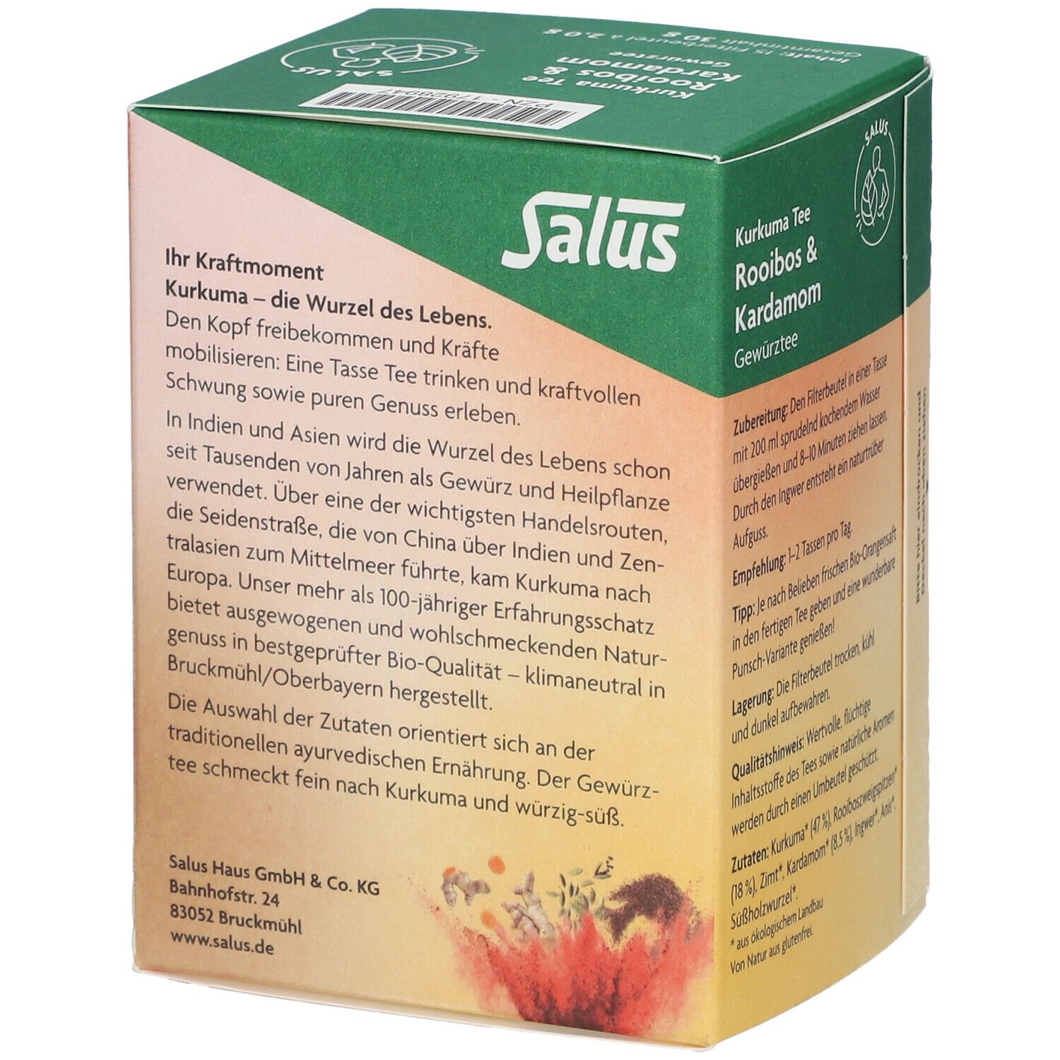 Salus® Kurkuma Tee Rooibos & Kardamom