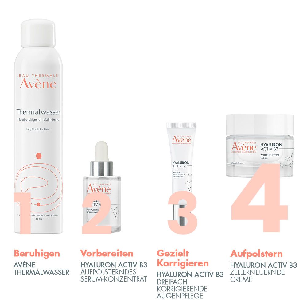 Avène Hyaluron Activ B3 Zellerneuernde Creme - Tagescreme mit Niacinamid - jetzt 5€ sparen mit dem Code “avene5at"*