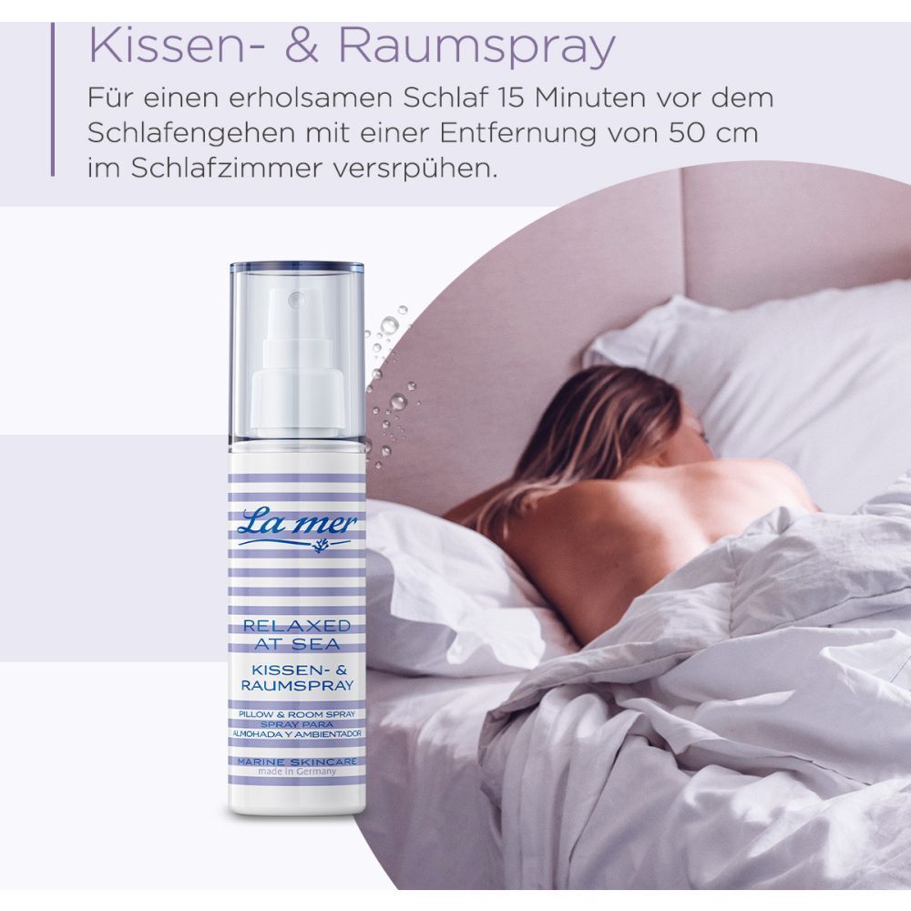 La mer Relaxed at Sea Kissen- & Raumspray
