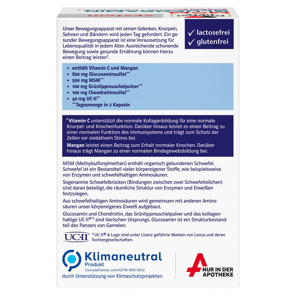 Doppelherz® MSM Glucosamin