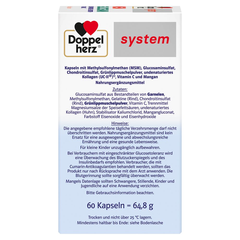 Doppelherz® MSM Glucosamin