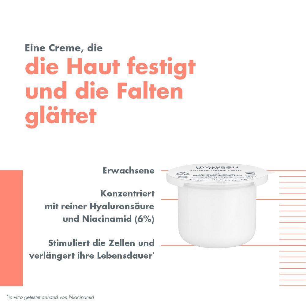 Avène Hyaluron Activ B3 Zellerneuernde Creme Nachfüllpack - Anti-Aging Pflege Tagescreme - jetzt 5€ sparen mit dem Code “avene5at"*