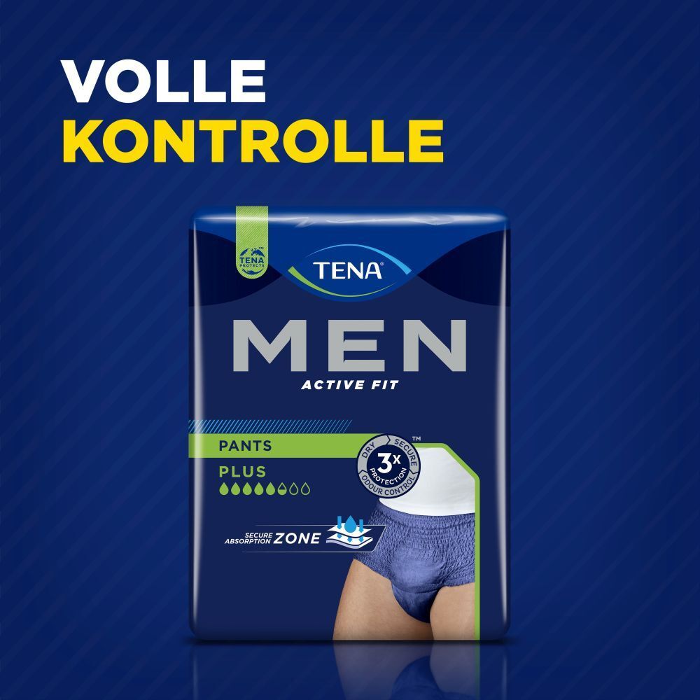 TENA Men Active Fit Pants Plus blau L/XL