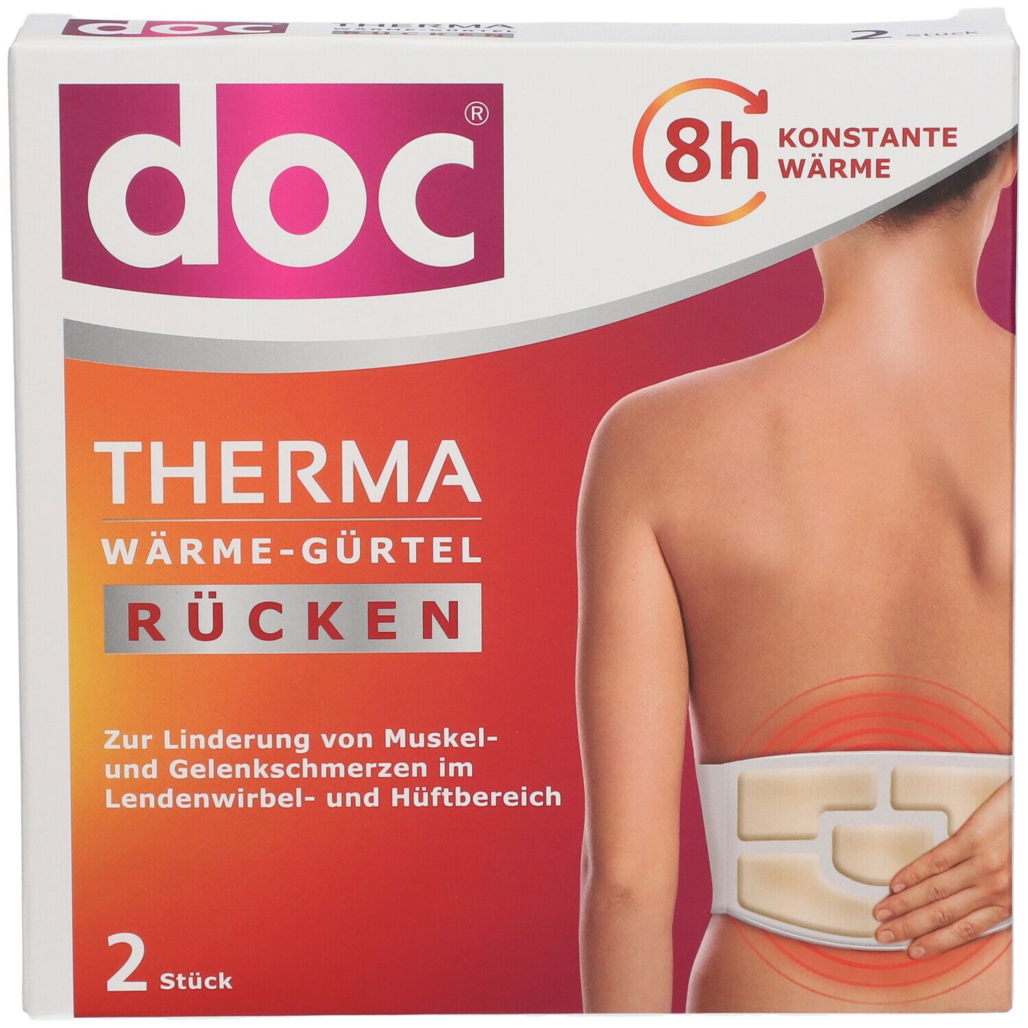 doc® THERMA WÄRME-GÜRTEL RÜCKEN