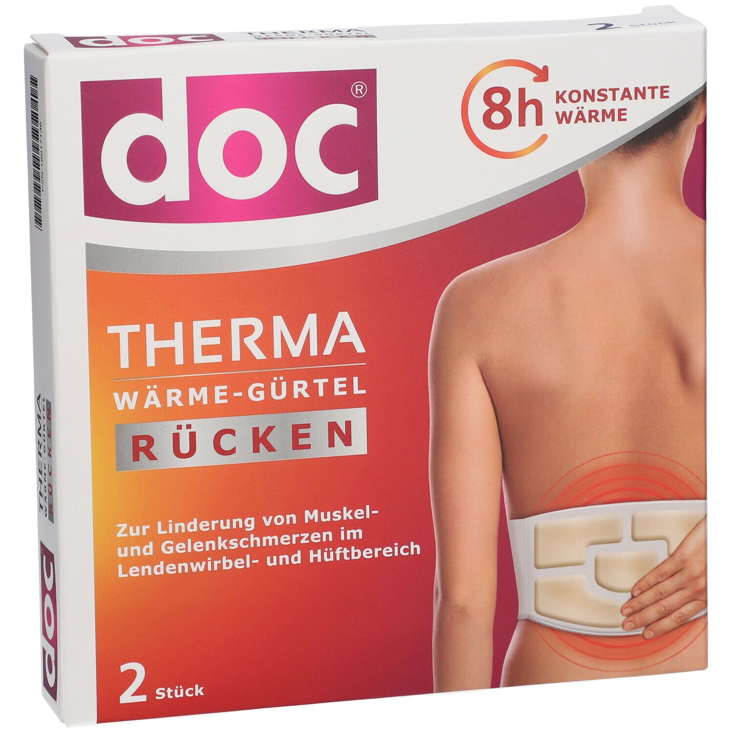 doc® THERMA WÄRME-GÜRTEL RÜCKEN