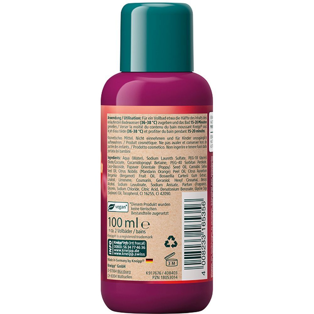 KNEIPP Aroma-Pflegeschaumbad Glückliche Auszeit