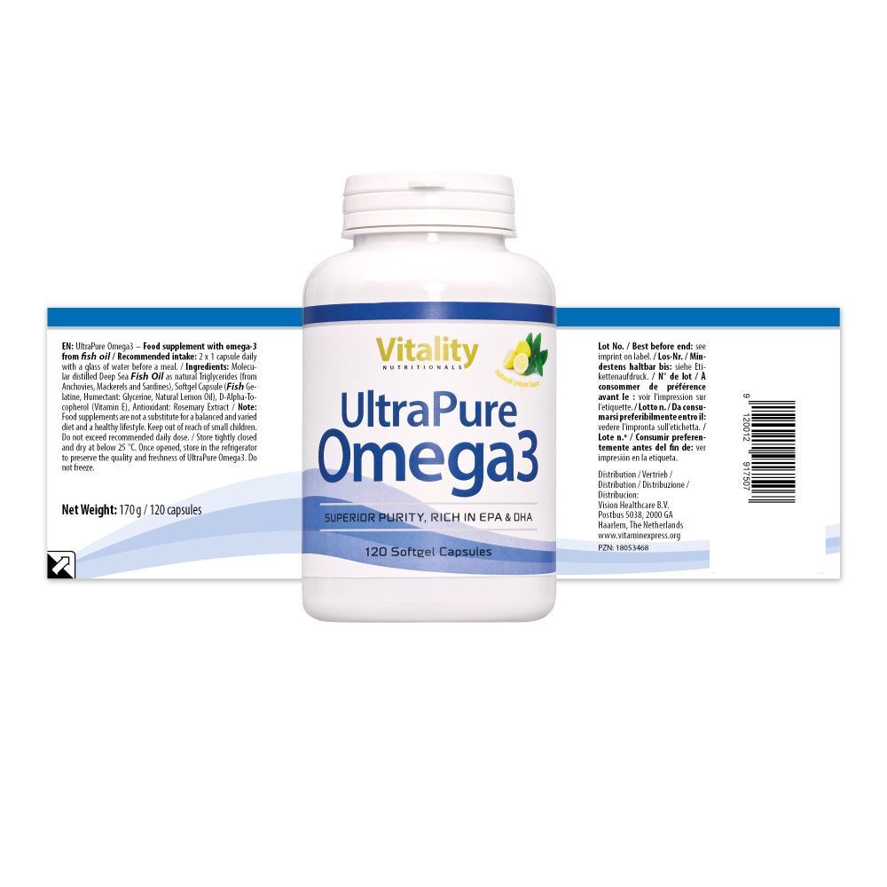 Vitality UltraPure Omega 3