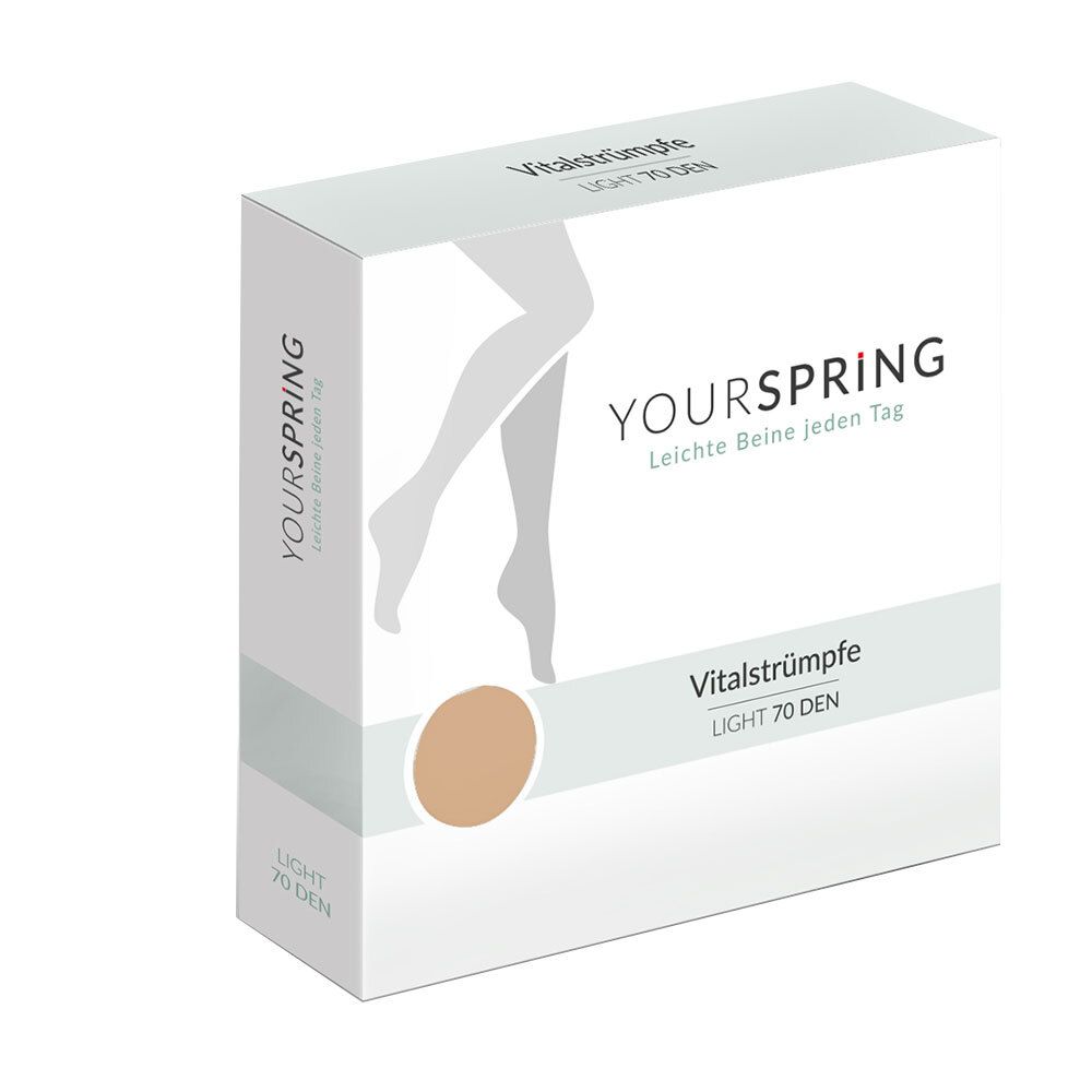 Spring® YOURSPRING STRONG Vital-Kniestrumpf Gr. 40/41 honig