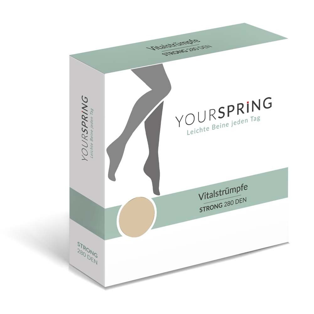 YOURSPRING strong transparent 280den AD 40/41 nuss