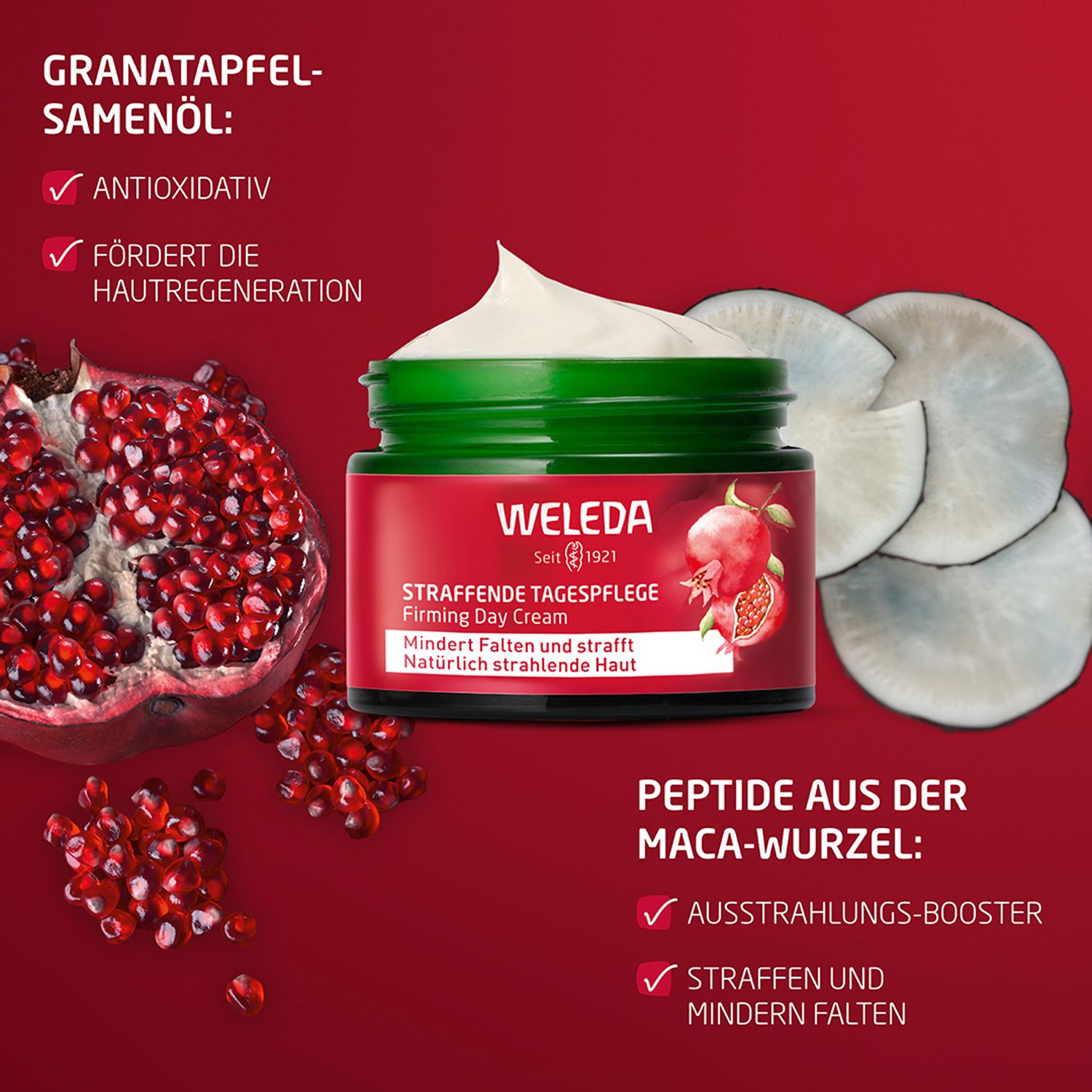 Weleda straffende tagespflege deals gesicht granatapfel 30 ml