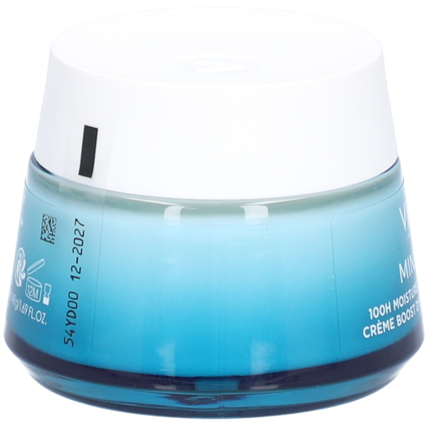 Vichy Minéral 89 100H Feuchtigkeits-Boost Creme mit Duft - Reichhaltig: Für trockene Haut