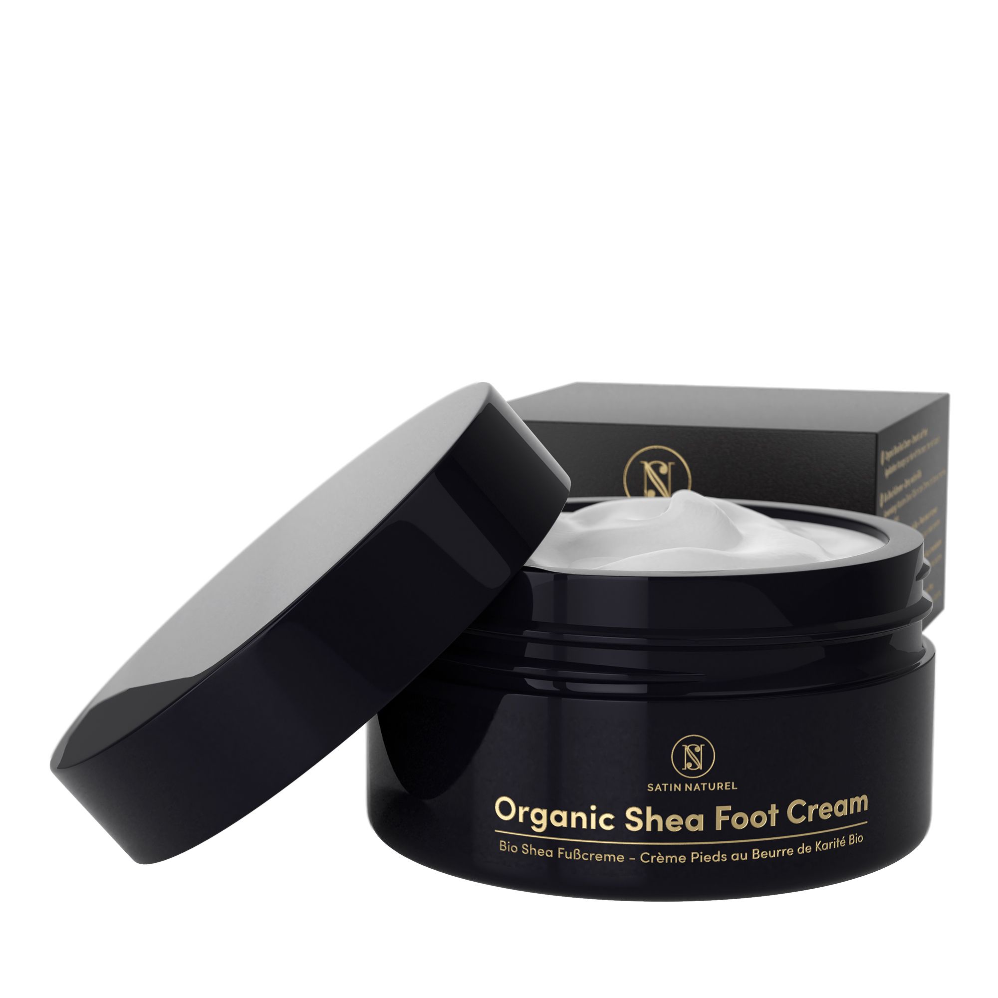 SATIN NATUREL Shea Fußcreme Bio