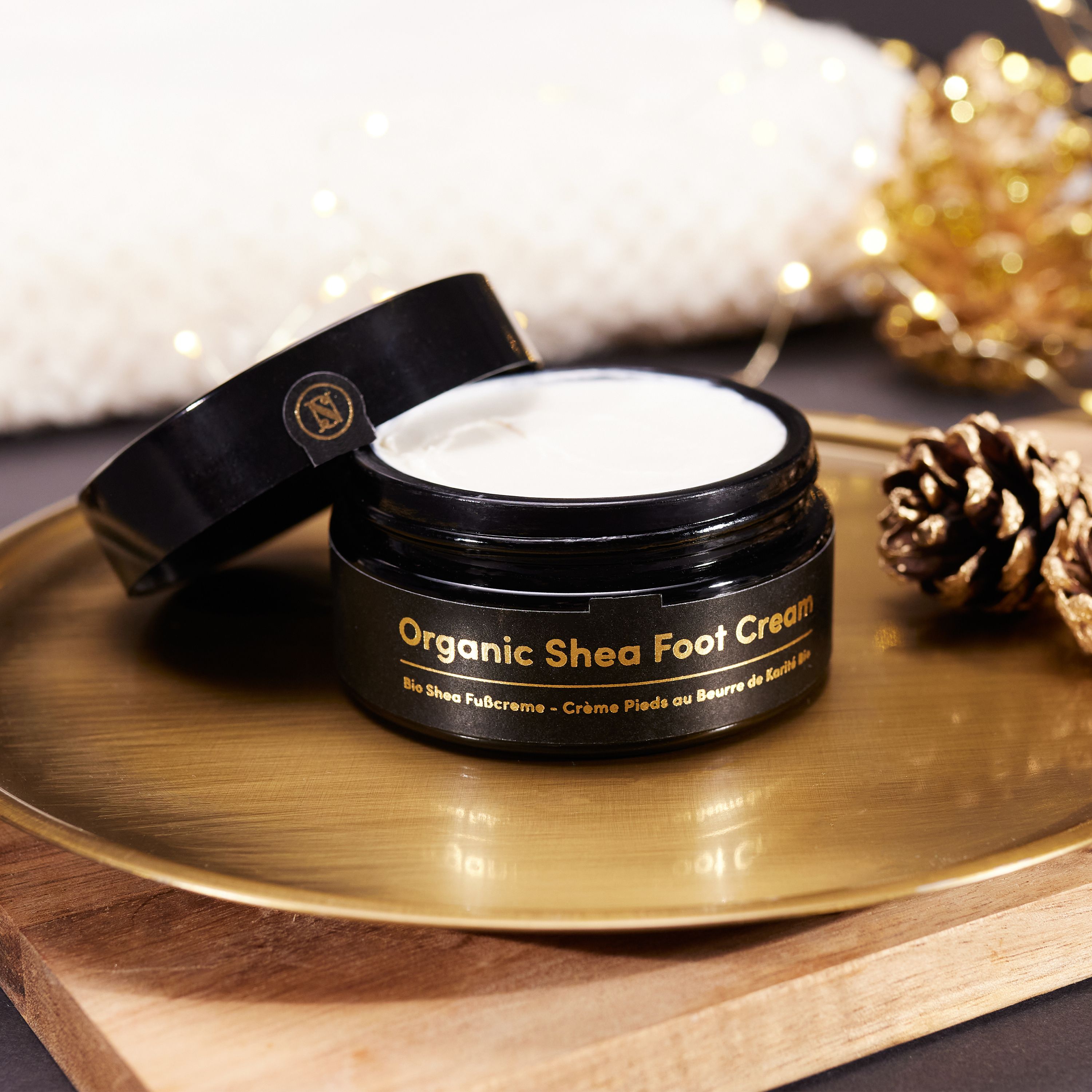 SATIN NATUREL Shea Fußcreme Bio